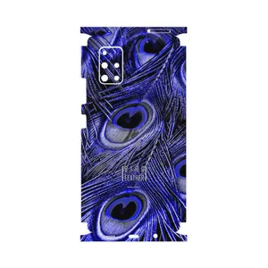 MAHOOT Purple Feather-FullSkin Cover Sticker for Samsung Galaxy A71 5G