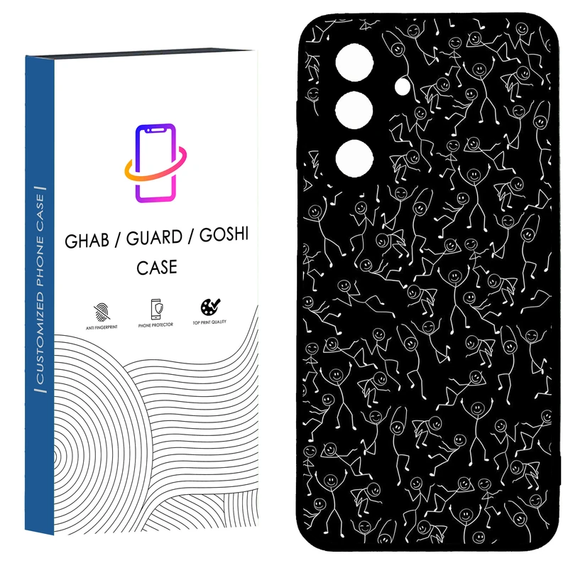 کاور قاب گارد گوشی طرح دخترانه کد 36 - tpu مناسب برای گوشی موبایل سامسونگ Galaxy A17