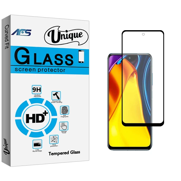 محافظ صفحه نمایش شیشه ای ای اف اس مدل Unique Pro مناسب برای گوشی موبایل شیائومی Poco M4 Pro 5G