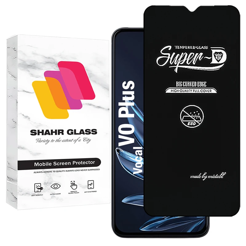 محافظ صفحه نمایش شهر گلس مدل SUPERDNSH مناسب برای گوشی موبایل وکال V0 Plus