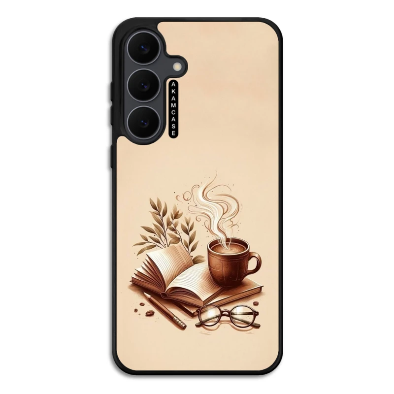 کاور آکام مدل AMC-WSGS25FE-COFFEE-4 مناسب برای گوشی موبایل سامسونگ Galaxy S25 FE
