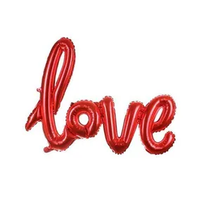 بادکنک فویلی طرح Love مدل SN_40