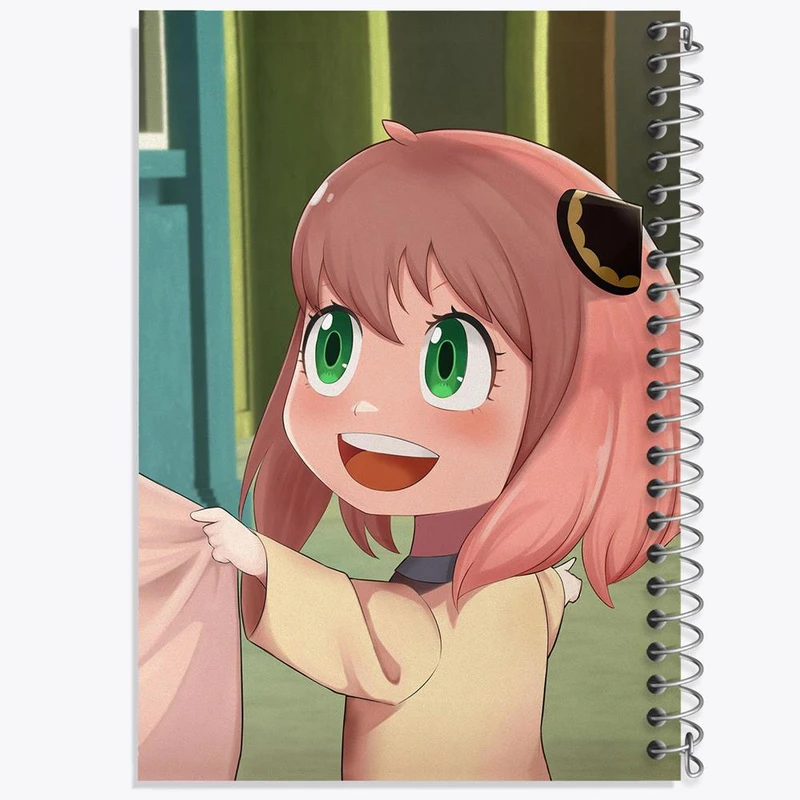 دفتر نت موسیقی 50 برگ خندالو مدل آنیا فورجر انیمه اسپای ایکس فمیلی Spy x Family کد 15557