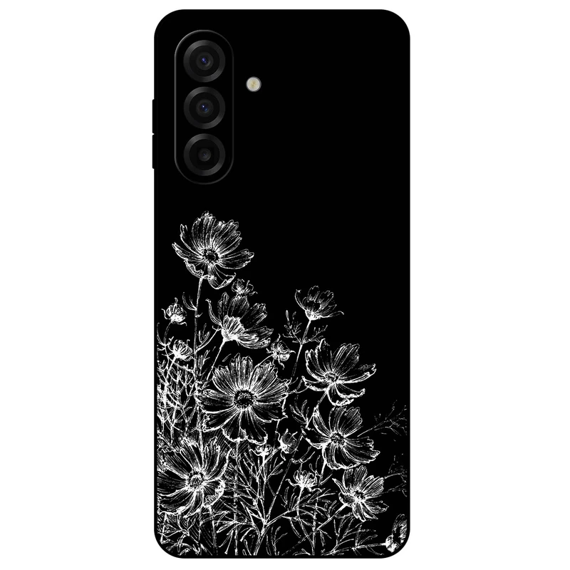کاور مگافون طرح گل مدل 7274 مناسب برای گوشی موبایل سامسونگ Galaxy A17 4G