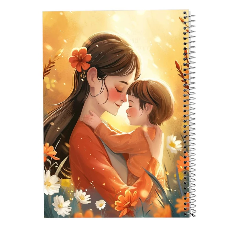 دفتر ژورنال نویسی 50 برگ مدوپد مدل نقطه ای طرح دخترانه کد DF15890