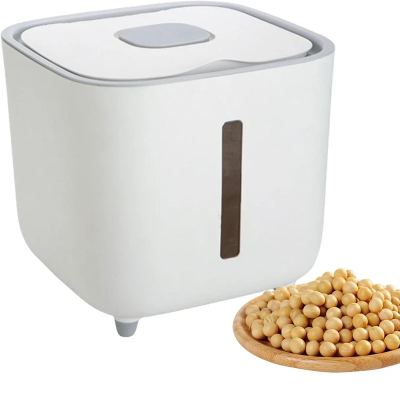 عکس شماره 12 : سطل برنج مدل مکعبی کد 1369n2180 ظرفیت 10 کیلوگرم