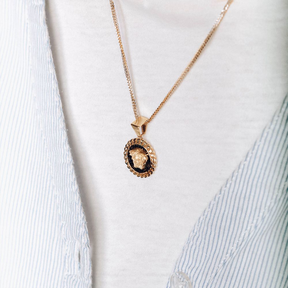 آویز گردنبند طلا 18 عیار زنانه زرالتون مدل آس کد 2 - - 3