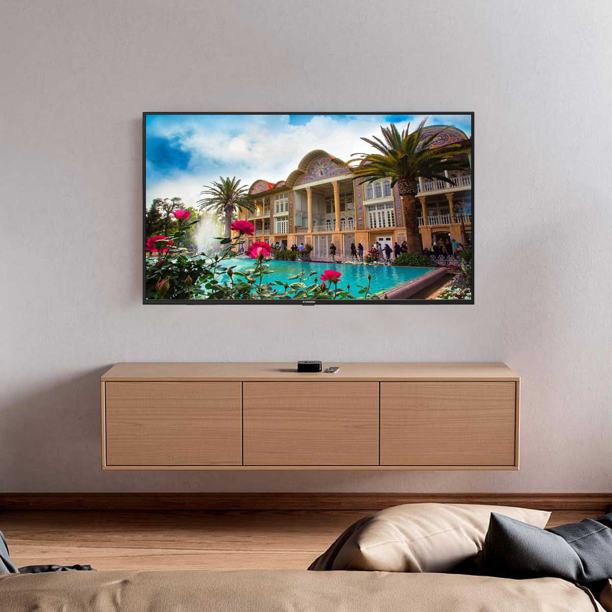 تلویزیون ال ای دی ایکس ویژن مدل 49XT540 سایز 49 اینچ