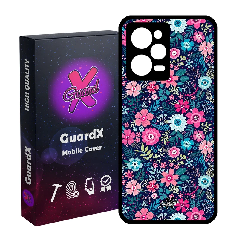 کاور گارد ایکس طرح Flower مدل Glass10210 مناسب برای گوشی موبایل شیائومی Redmi Note 12 Pro 5G/Poco X5 Pro 5G/Note 12 Pro Pro speed