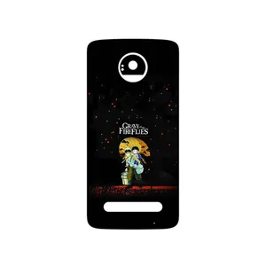 MAHOOT Grave of the Fireflies Cover Sticker for Motorola Moto Z2 Play