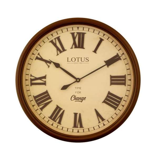 ساعت دیواری لوتوس مدل W-255-BROWNDELL