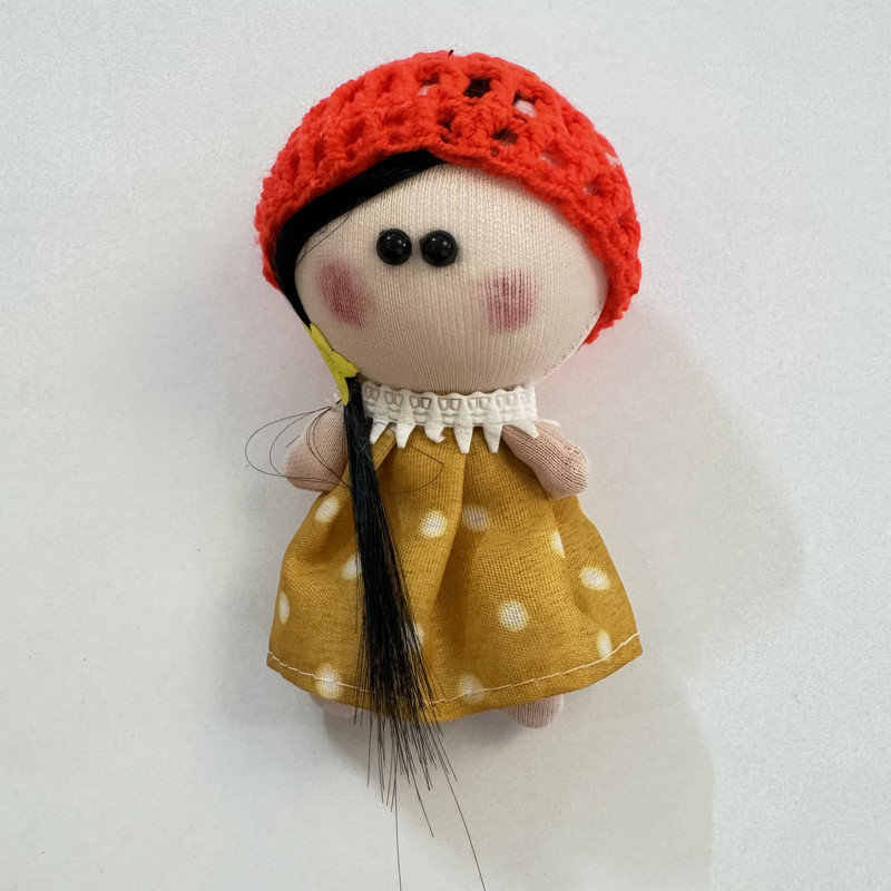 جاکلیدی دخترانه مدل عروسکی طرح دختر روسی کد arorus112XL