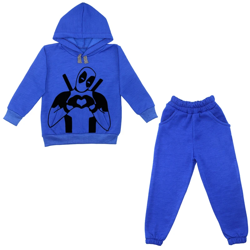 ست هودی و شلوار پسرانه مدل ددپول A04