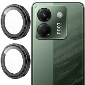 محافظ لنز دوربین مسیر مدل Ring Metal مناسب برای گوشی موبایل شیائومی Poco M7 Pro 5G