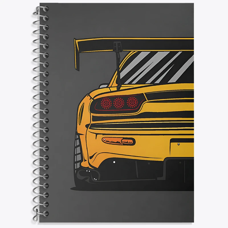 دفتر لغت 50 برگ خندالو طرح ماشین اسپرت کد N2088