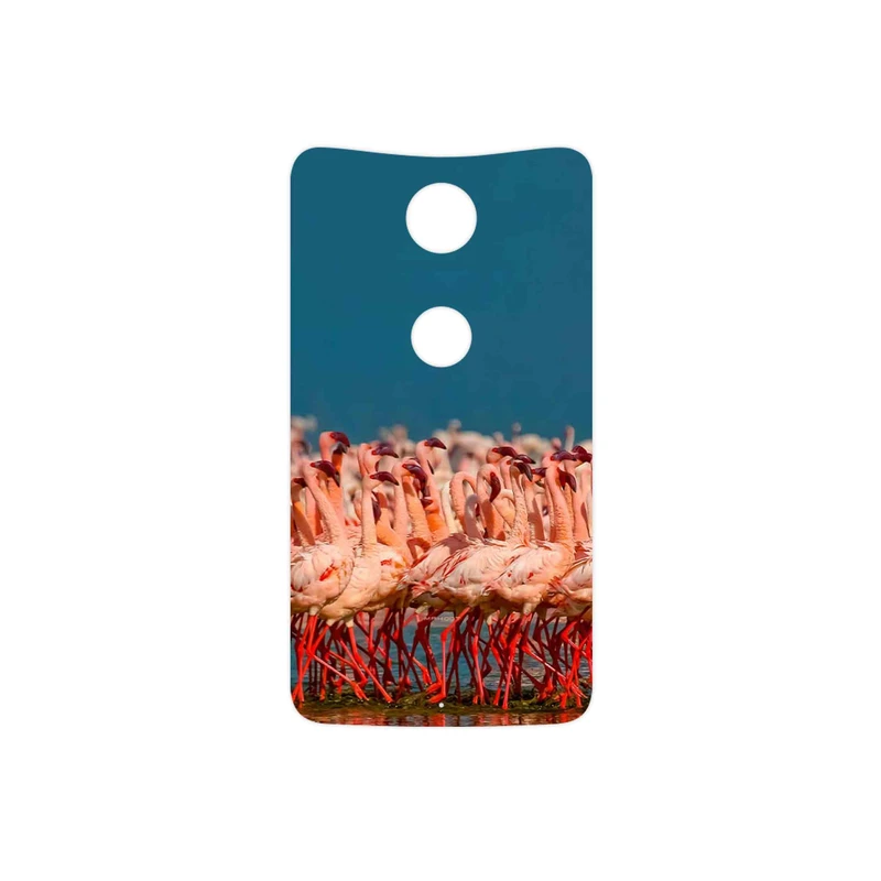 برچسب پوششی ماهوت مدل Flamingo مناسب برای گوشی موبایل گوگل Nexus 6