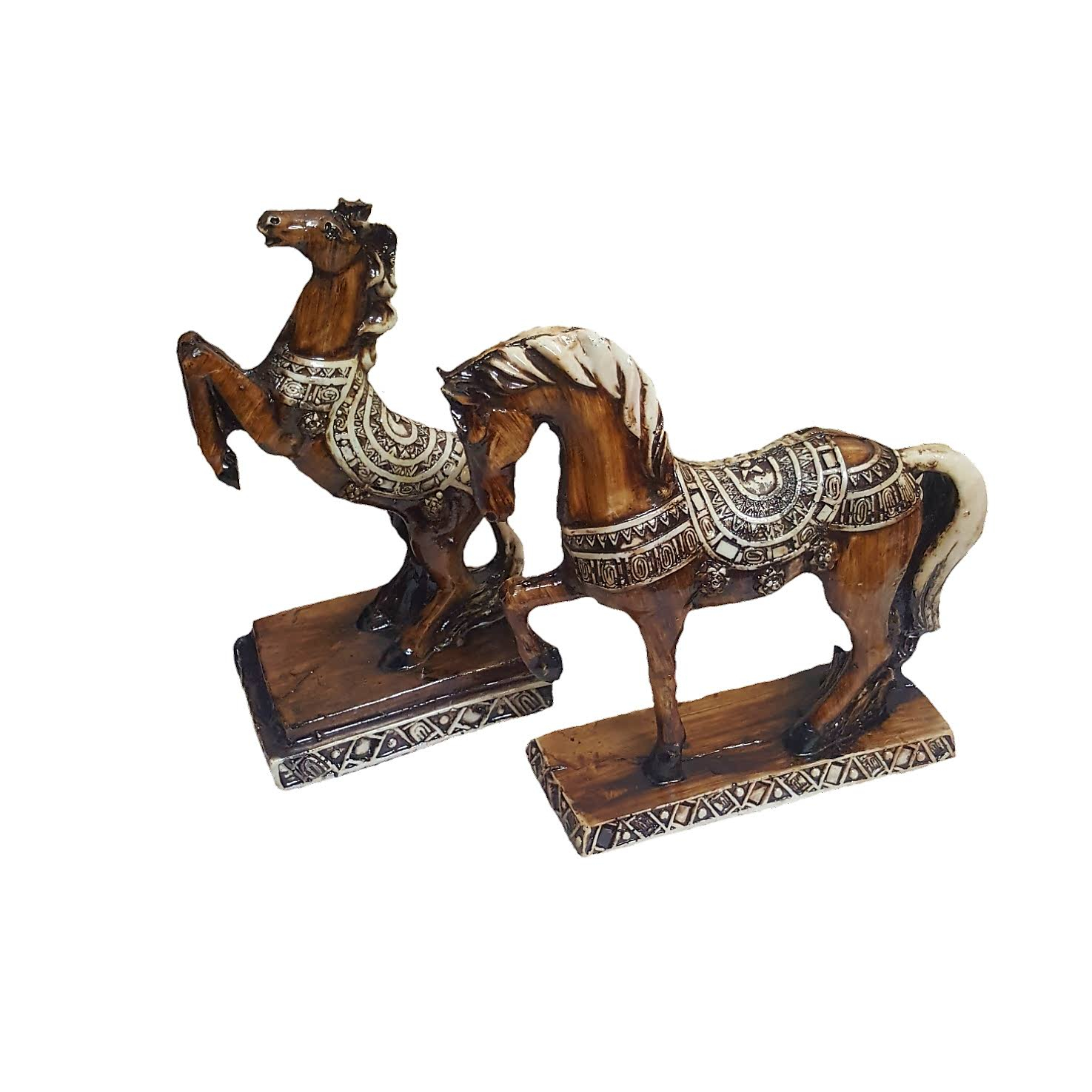مجسمه طرح اسب کد LG95 مجموعه 2 عددی
