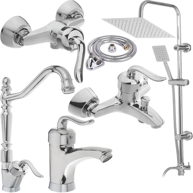 ست شیرآلات ایلمان مدل ونیز UED 85 مجموعه 6 عددی ست شیرآلات ایلمان مدل ونیز UED 85 مجموعه 6 عددی