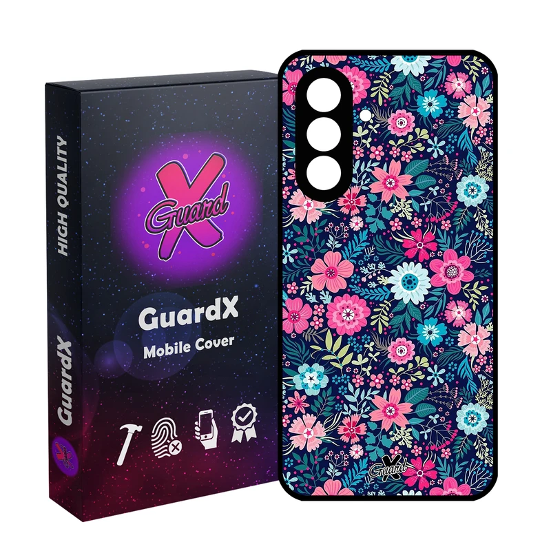 کاور گارد ایکس طرح Flower مدل 10210 مناسب برای گوشی موبایل سامسونگ Galaxy S24 FE