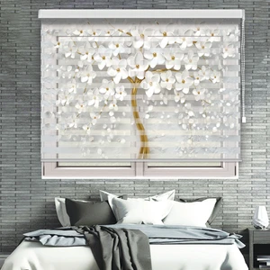 پرده زبرا مدل TD-95 سایز 150x150 سانتی متر