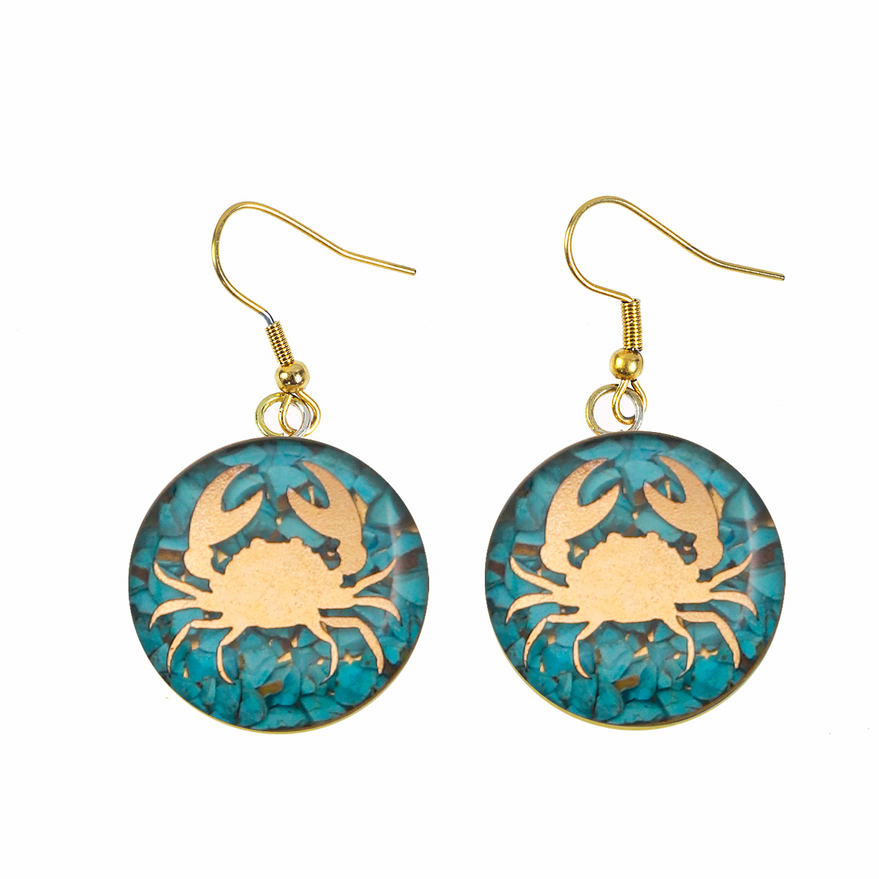 گوشواره طلا 24 عیار زنانه آلتین هنر طرح تیر کد 100044F