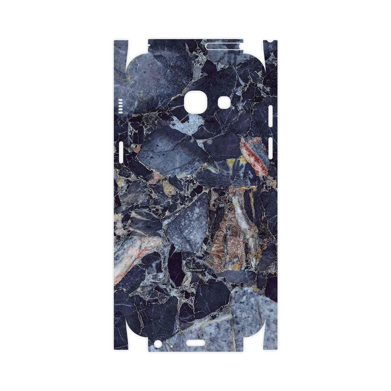 برچسب پوششی ماهوت مدل Broken black marble-FullSkin مناسب برای گوشی موبایل سامسونگ Galaxy A3 2017