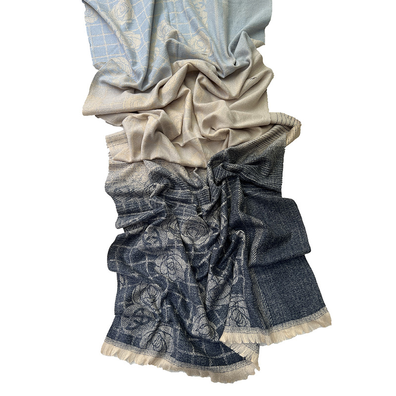 شال زنانه مدل موهر گرم