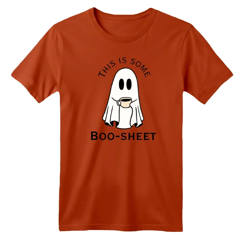 تی شرت آستین کوتاه بچگانه مدل روح قهوه خور