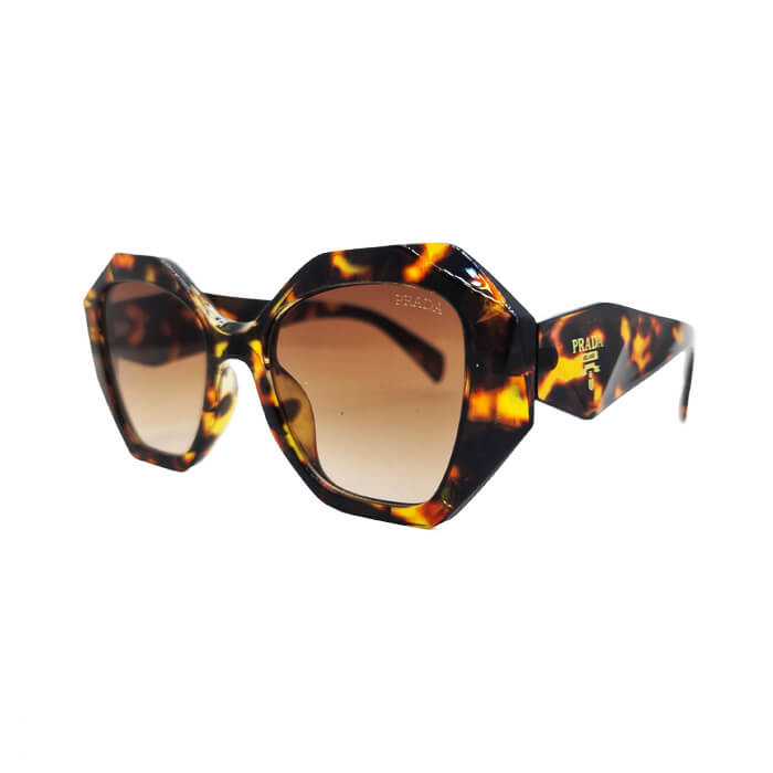 عینک آفتابی زنانه پرادا مدل پلنگی کد PA88038