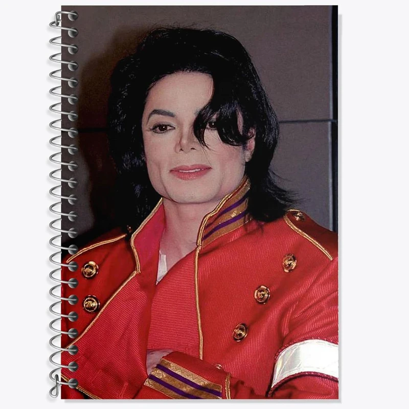 دفتر لغت 50 برگ خندالو مدل مایکل جکسون Michael Jackson کد 19218