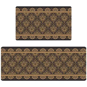 پادری مدل سه لایه رویه مخمل طرح پترن کد 4305 مجموعه دو عددی