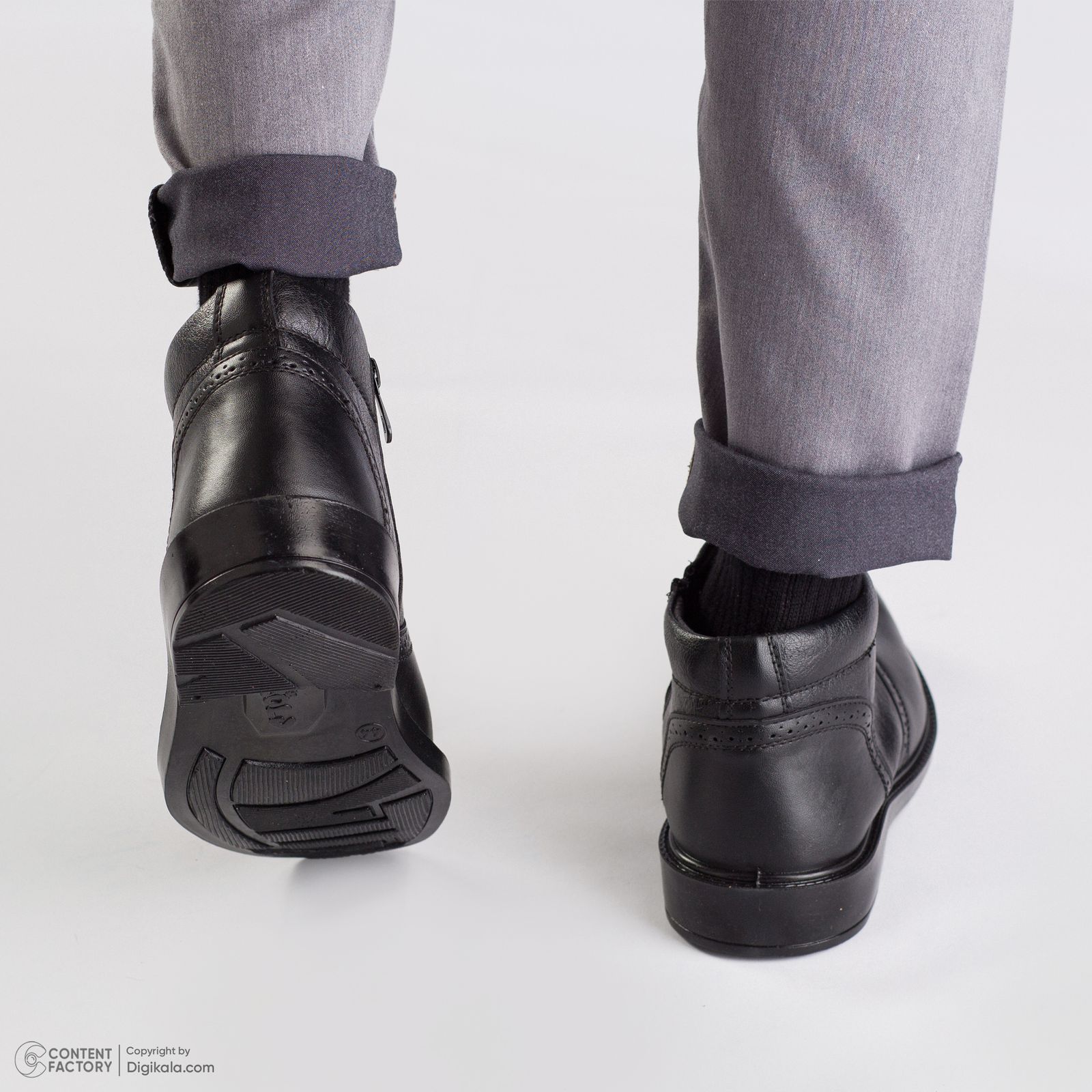 نیم بوت مردانه کفش سعیدی مدل 528m -  - 4