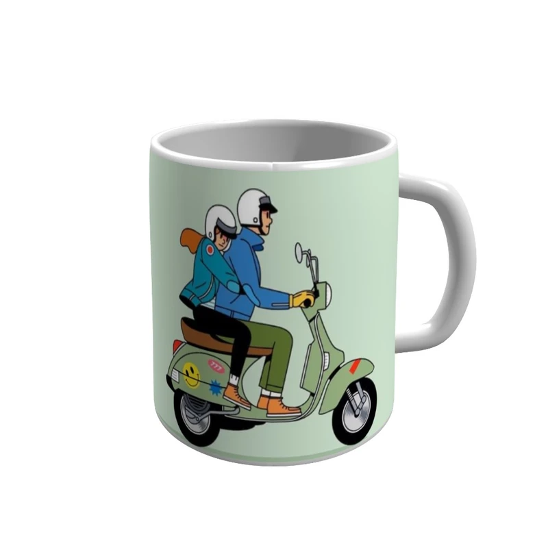 ماگ پاد آفرین مدل موتورسواری کد v84