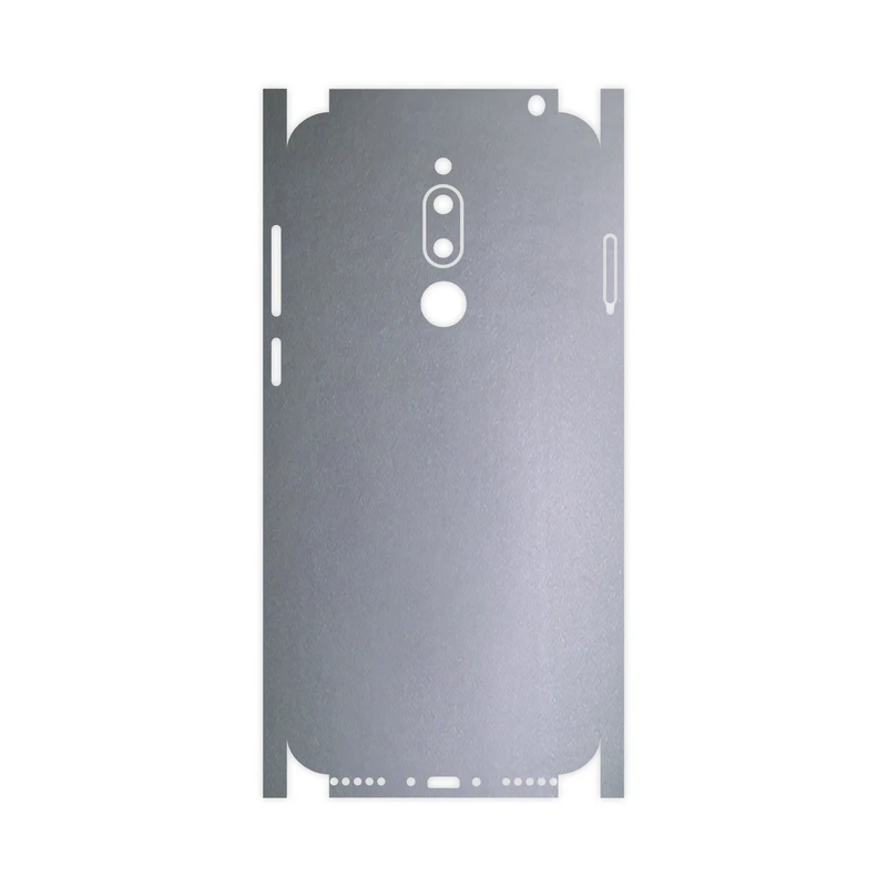 برچسب پوششی ماهوت مدل Matte-Silver-FullSkin مناسب برای گوشی موبایل میزو M6T