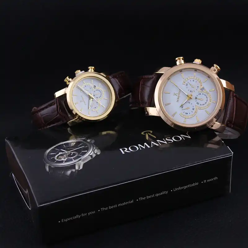 ست ساعت مچی عقربه ای زنانه و مردانه مدل RO 4037 -ST-GHA-SE