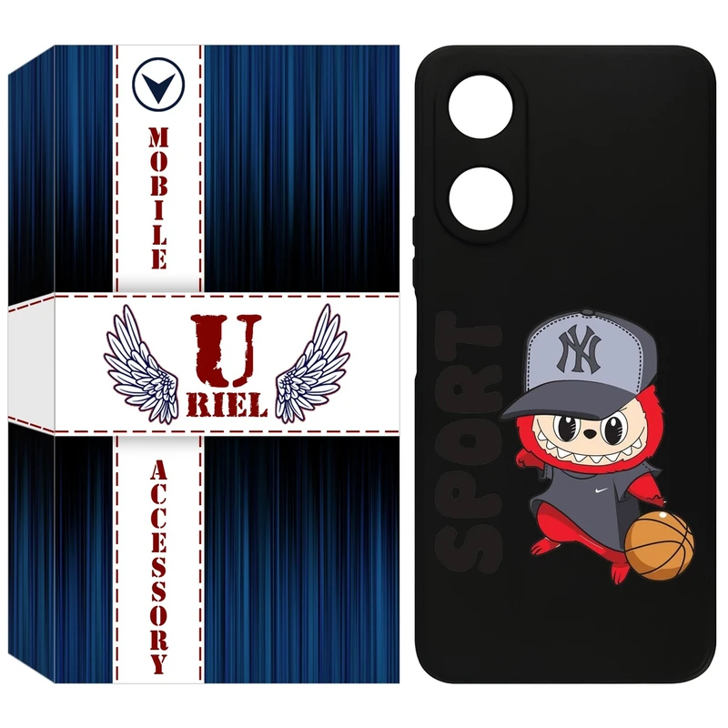 کاور یوریل قاب مدل KSH کد 148 طرح عروسک لبوبو مناسب برای گوشی موبایل آنر X5 Plus