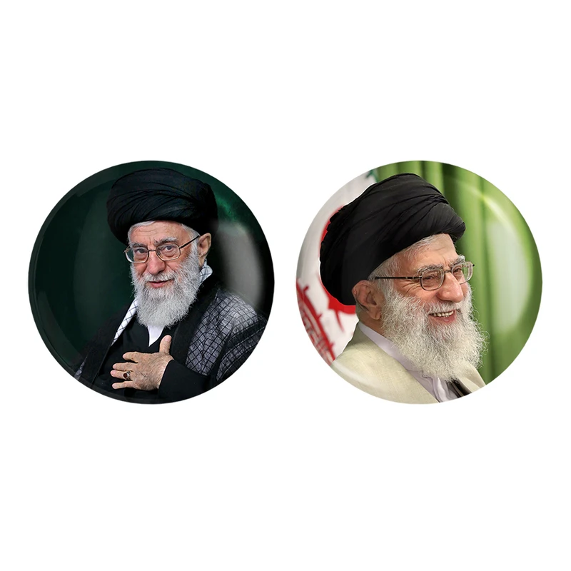 مگنت خندالو طرح رهبر کد 25692570 مجموعه 2 عددی