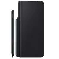  کیف کلاسوری سامسونگ مدل Flip Cover مناسب برای گوشی موبایل سامسونگ Galaxy Z Fold3 به همراه قلم نوری