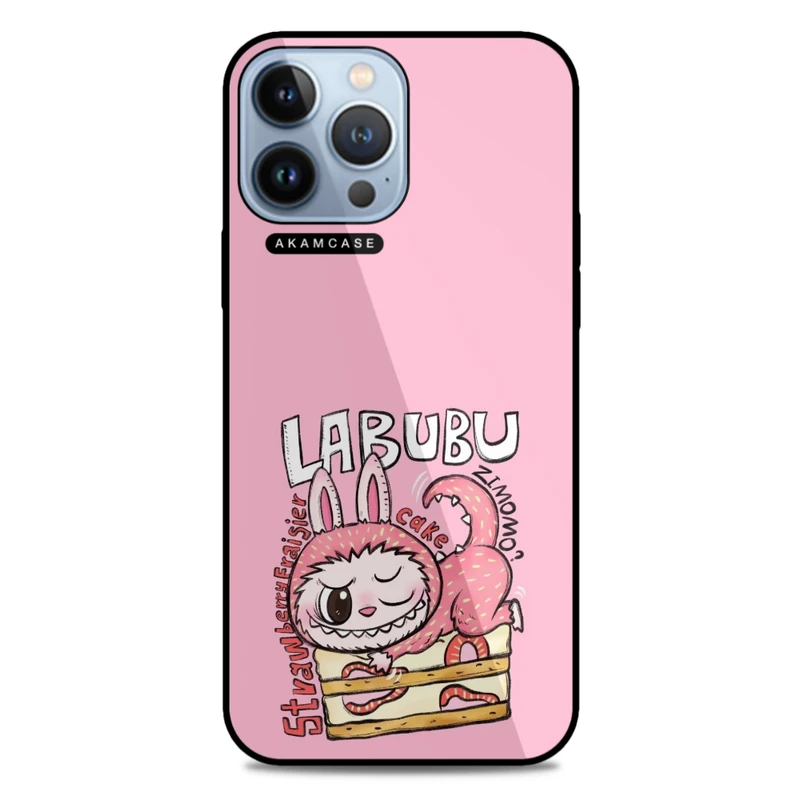 کاور آکام مدل AMC-WA13PROMAX-LABUBU-1 مناسب برای گوشی موبایل اپل iPhone 13 Pro Max