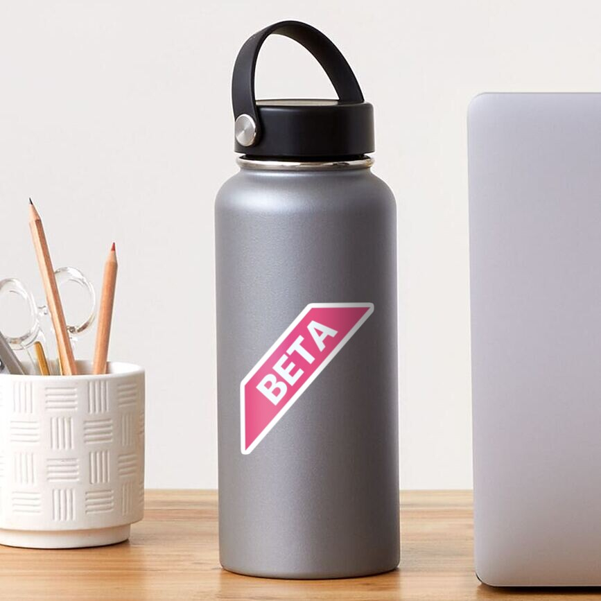 استیکر  لپ تاپ مدل Beta Ribbon