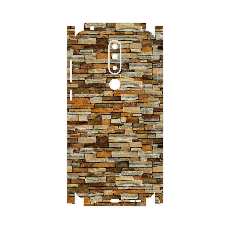 برچسب پوششی ماهوت مدل brickwall-FullSkin مناسب برای گوشی موبایل نوکیا 5.1 Plus