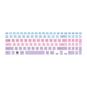 برچسب حروف فارسی کیبورد توییجین و موییجین مدل colors 24 مناسب برای لپ تاپ دل Inspiron 3521,5521