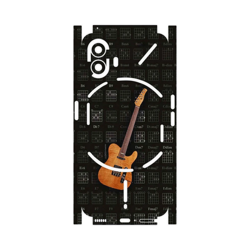 برچسب پوششی ماهوت مدل Guitar_Instrument-FullSkin مناسب برای گوشی موبایل ناتینگ Phone 2