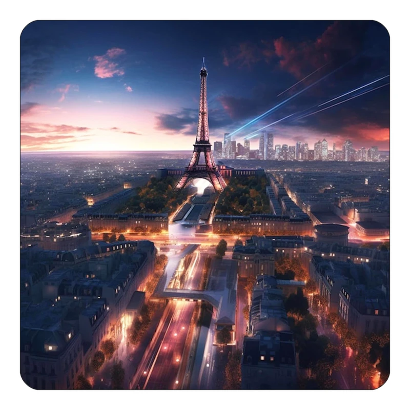 مگنت کاکتی طرح پاریس Paris مدل mp58792