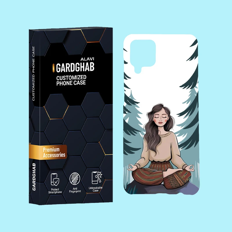 کاور گارد قاب علوی مدل دخترانه مناسب برای گوشی موبایل سامسونگ Galaxy A12