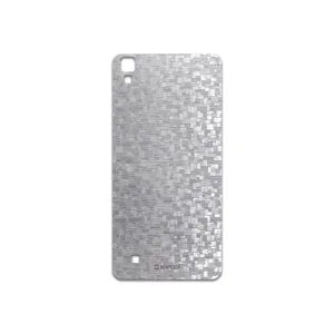 MAHOOT Silver-Silicon Cover Sticker for LG X Power