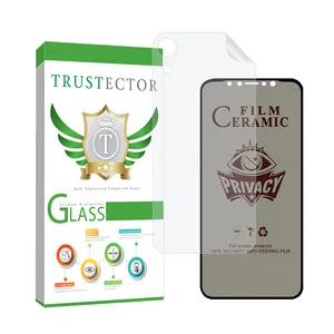 Trustector CERPRIVNANOT Screen Protector With Nano Back For Apple iPhone XR 
