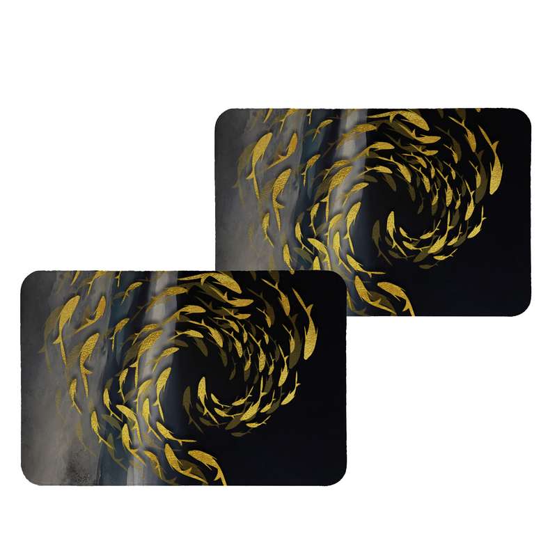 زیربشقابی طرح ماهی کد 8927 بسته 2 عددی زیربشقابی طرح ماهی کد 8927 بسته 2 عددی