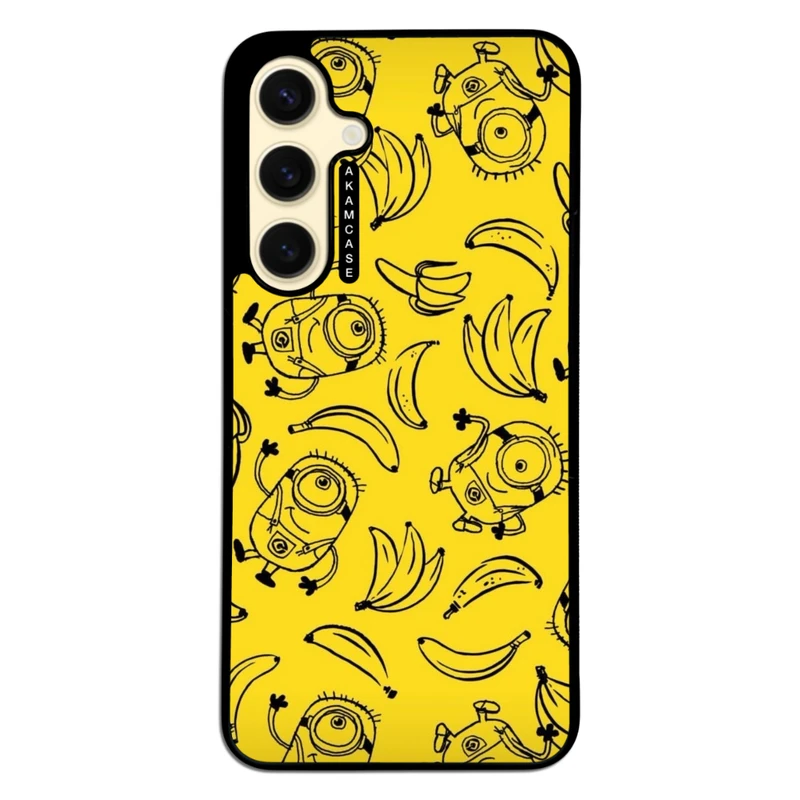 کاور آکام مدل AMC-WSGS24FE-MINIONS14 مناسب برای گوشی موبایل سامسونگ Galaxy S24 FE