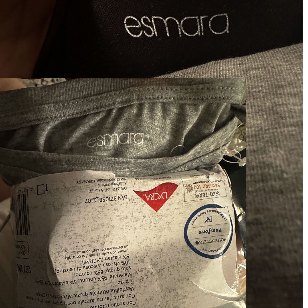 تی شرت بارداری اسمارا مدل 22 مجموعه دو عددی -  - 2